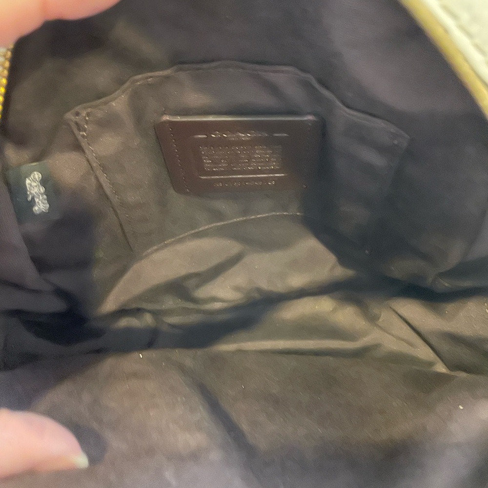 COACH ANDI Leather & Gold Hardware Convertible Backpack, Shoulder Bag NWOT - Picture 8 of 10